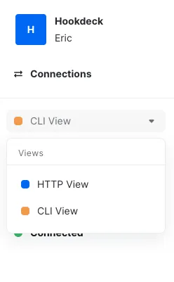HTTP vs CLI view